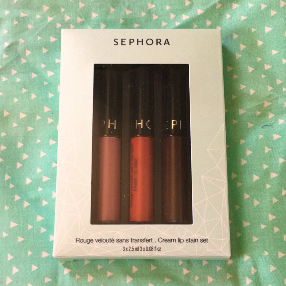 Sephora Cream Lip Stain Set